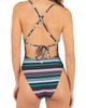 Hurley Hurley Stripe Delight Cheeky One-Piece Swimsuit - 2