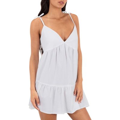 Hurley Hurley Tiered Cover-Up Minidress