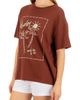 Hurley Hurley Vintage Postcard Graphic Boyfriend T-Shirt - 4