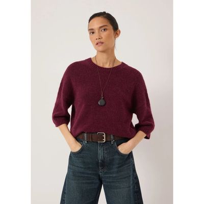 Hush Hush Arlette Gathered Sleeve Tee