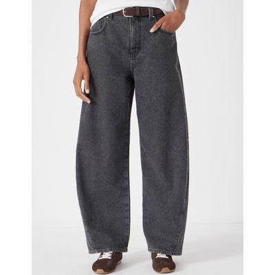 Hush Hush Bree Horseshoe Barrel Leg Jeans