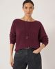 Hush Hush Bryony Slash Neck Ribbed Jumper - 1