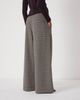 Hush Hush Check Wide Leg Jersey Pants - 5