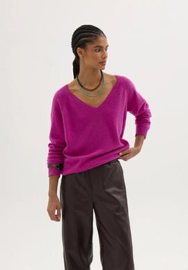 Hush Hush Constance Cashmere V Jumper