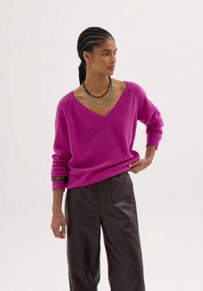 Hush Hush Constance Cashmere V Jumper