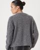 Hush Hush Crew Neck Boxy Wool Blend Cardigan - 5