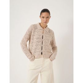 Hush Hush Crochet Cotton Long Sleeve Cardigan