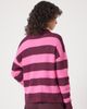 Hush Hush Drew Wool Blend Relaxed Rugby Sweater - 5