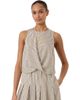Hush Hush Front Knot Crop Top - 1