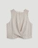 Hush Hush Front Knot Crop Top - 2