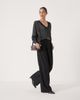 Hush Hush Gracey V Neck Metallic Jumper - 3