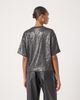 Hush Hush Holly Matte Sequin T-Shirt - 5