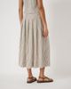 Hush Hush Ivy Pleated Stripe Midi Skirt - 5