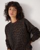 Hush Hush Leopard Print Sweatshirt - 5