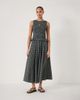 Hush Hush Mavi Godet Crinkle Midi Skirt - 3