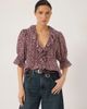 Hush Hush Mirae Ruffle Short Sleeve Blouse - 1