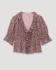 Hush Hush Mirae Ruffle Short Sleeve Blouse - 2