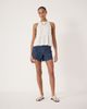 Hush Hush Nomie Linen Blend Peplum Top - 3