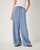 Hush Hush Petunia Chambray Trousers - 1