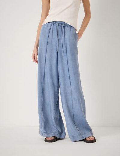 Hush Hush Petunia Chambray Trousers
