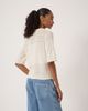 Hush Hush Pointelle Cotton Cardigan - 5