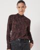Hush Hush Printed Long Sleeve Top - 1