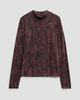 Hush Hush Printed Long Sleeve Top - 2