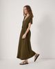 Hush Hush Remy Pleated Linen Blend Midi Dress - 3