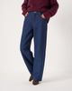 Hush Hush Romy Wide Leg Lurex Jeans - 1