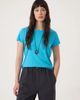 Hush Hush Slim Fit Slub Cotton Crew T-Shirt - 1