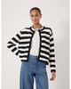 Hush Hush Tess Textured Cotton Blend Cardigan - 1