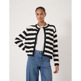 Hush Hush Tess Textured Cotton Blend Cardigan