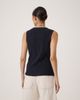 Hush Hush Textured Sleeveless Button Through Top - 5