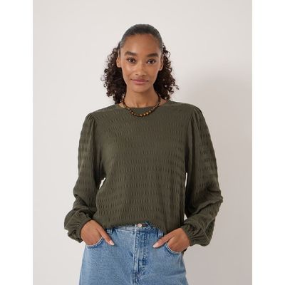 Hush Hush Thalia Seersucker Top