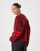 Hush Hush Varsity Jacquard Wool Blend Sweater - 5