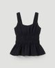 Hush Hush Waist Gathered Sleeveless Top - 2