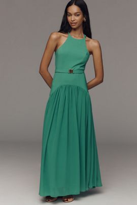 strapless open back dress Strapless Long Corset Prom Dress with Pockets– PromGirl main image 1