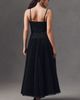 Hutch Amara Corset Pleated Tulle Drop-Waist Fit & Flare Midi Dress - 2
