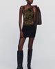 Hutch Asymmetrical Velvet Top - 3