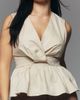 Hutch Chance Strapless Peplum Top - 4