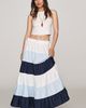 Hutch Cotton Colorblock Maxi Skirt - 1