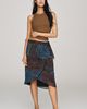 Hutch Curved Brushstroke Midi Skirt - 1
