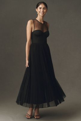 hutch dolly halter pleated maxi dress dress for event