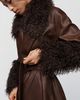 Hutch Faux Leather and Faux Fur Jacket - 3