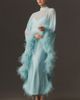 Hutch Feathered Kaftan - 1
