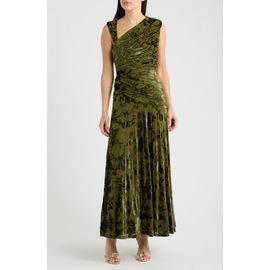 Hutch Hutch Ester Ruched Velvet Gown