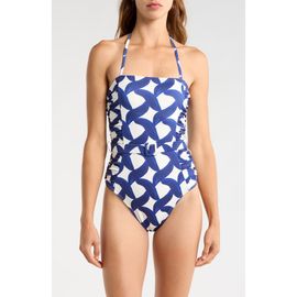 Hutch Hutch Kylah Shirred Belted One-Piece Swimsuit