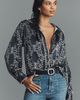 Hutch Kodie Long-Sleeve Silky Buttondown Blouse - 2