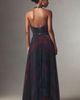 Hutch Liona Halter V-Neck Tulle Maxi Dress - 2