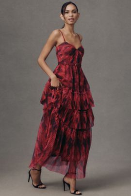 Hutch - Bromley Strapless Tulle Gown